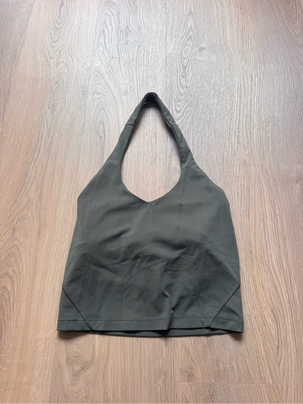 Lululemon Halter Tank Army Green